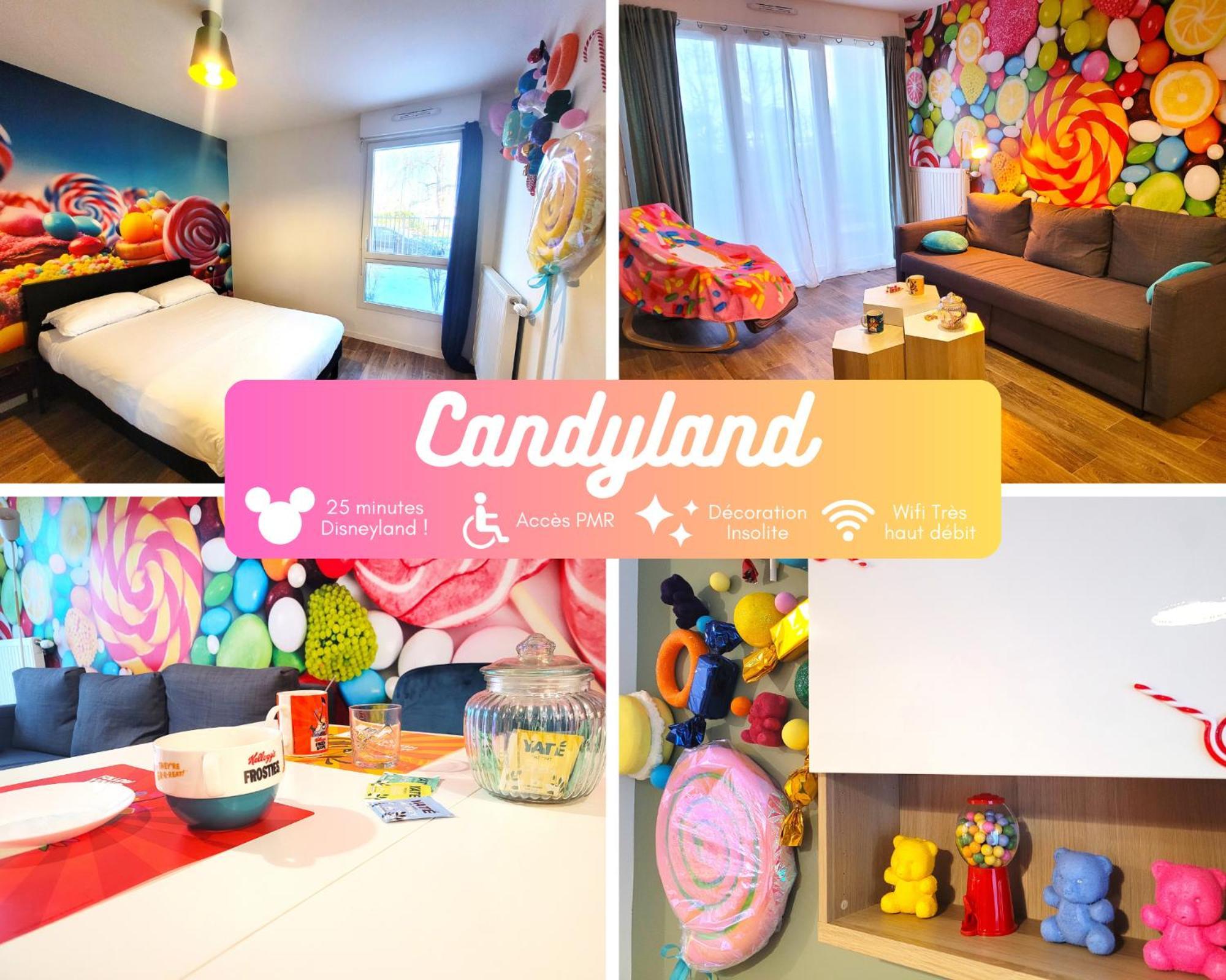 Candyland-20Min Disney-Famille Meaux Eksteriør bilde