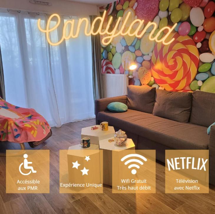 Candyland-20Min Disney-Famille Meaux Eksteriør bilde